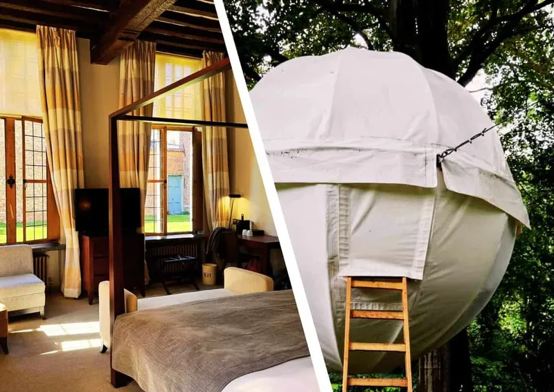 Besondere Unterkünfte und Hotels in Belgien