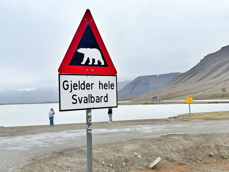 Spitzbergen: Vorsicht vor Eisbären!