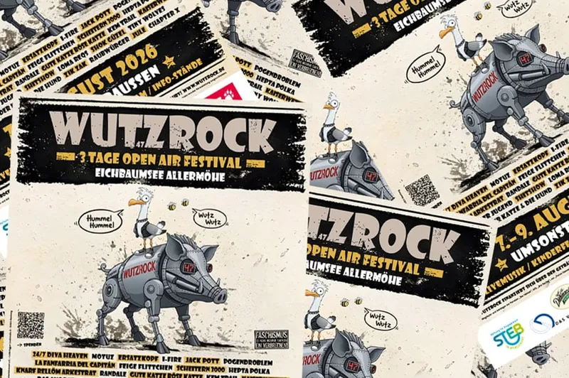 Wutzrock Festival: Bunt, laut, umsonst und draußen!