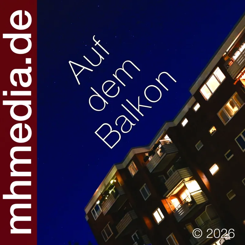 Auf dem Balkon – allein, klein und dumm