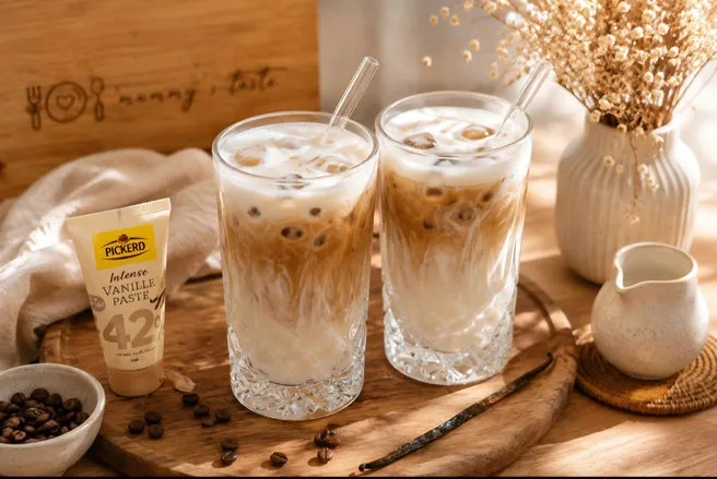 Iced Vanilla Latte – cremiges Rezept mit Vanille wie im Café