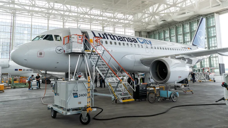 Haifischhaut auf dem A319: Wie AeroSHARK den Kerosinverbrauch für Passagiere senkt