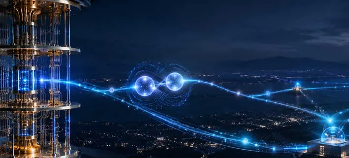 Das Quantennetz der Zukunft: Wie Quantencomputer miteinander verbunden werden sollen