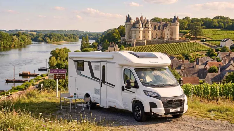 Itineo Cozi PM740: Teilintegrierter mit Queensbett und Raumbad