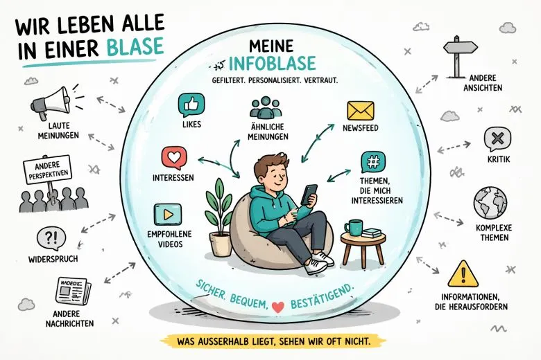 Dein Blick auf die Welt ist eine Illusion – so entkommst du der Blase