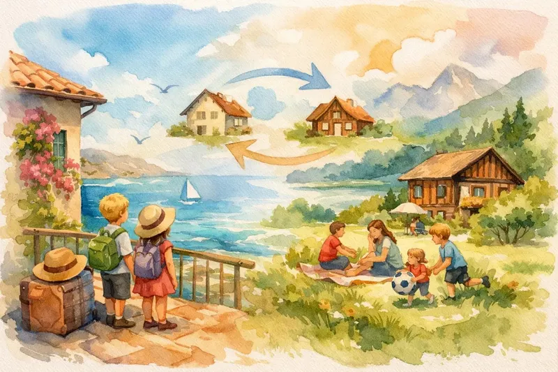 Erster Haustausch mit Kindern leicht gemacht
