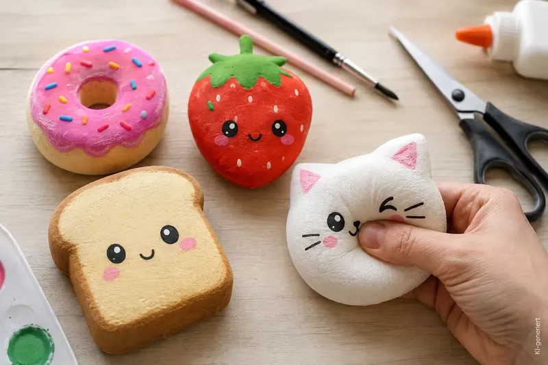 Squishys selber machen: So gelingen niedliche Kawaii-Motive