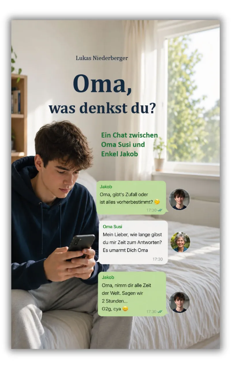 Oma, was denkst du?: Ein Chat zwischen Oma Susi und Enkel Jakob von Lukas Niederberger