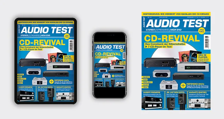 AUDIO TEST 6/26: Die besten CD-Player 2026 – Marantz, TEAC, NAD, Pro-Ject & Co.
