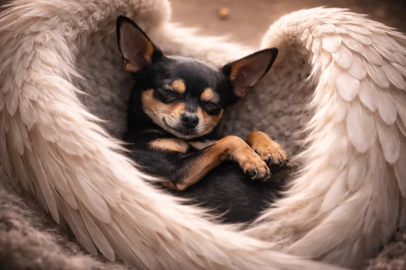 Wenn der Hund stirbt