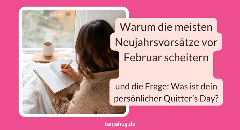 Darum scheitern die meisten Neujahrsvorsätze [und wie du es 2026 besser machst]