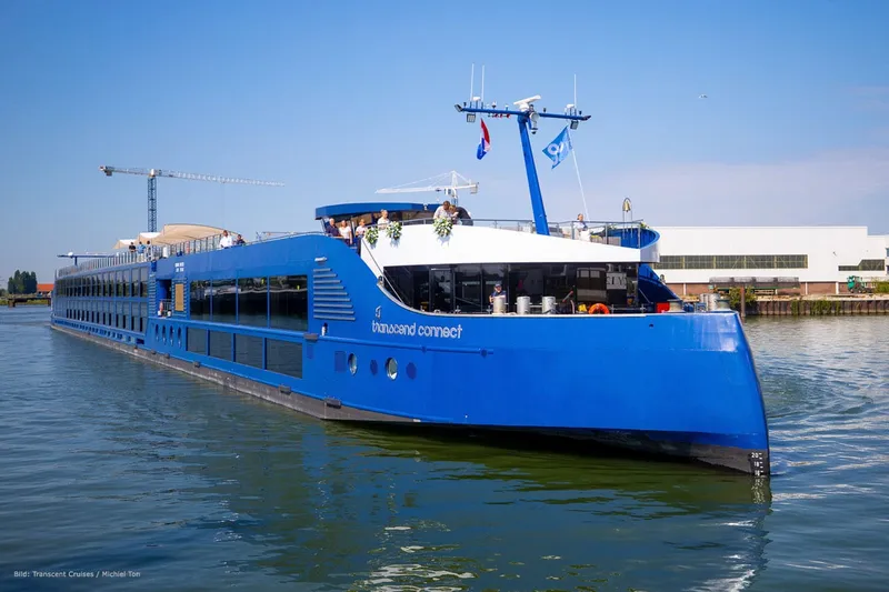 Transcend Connect: Flusskreuzfahrtschiff speziell für den Chartermarkt