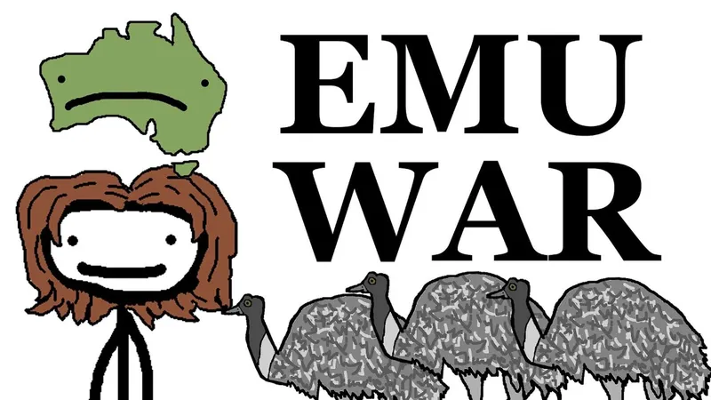 Der große Emu-Krieg in Australien (den die Emus gewonnen haben)