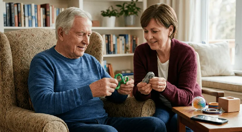 Warum sensorisches Spielzeug der neue Stresskiller im Pflegealltag ist