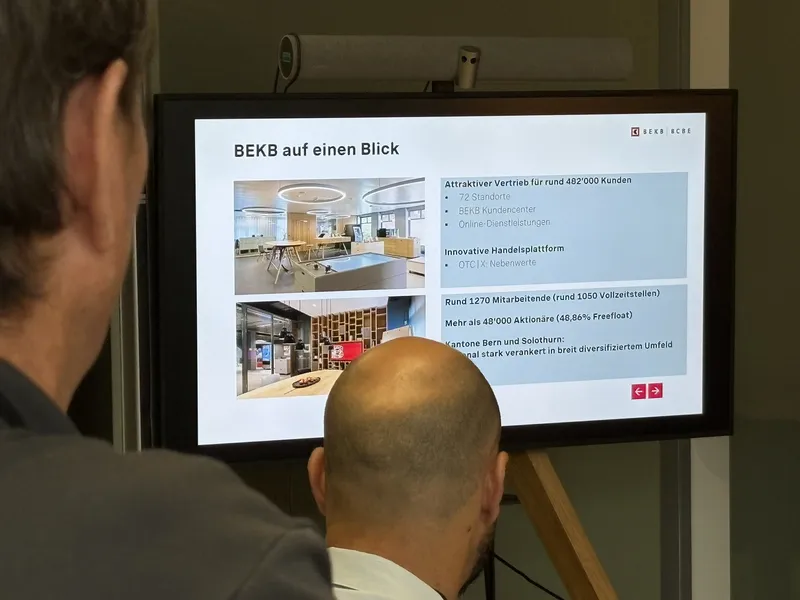 Was CEOs vom Profi-Handel lernen können: Einblick ins BEKB-Handelszentrum