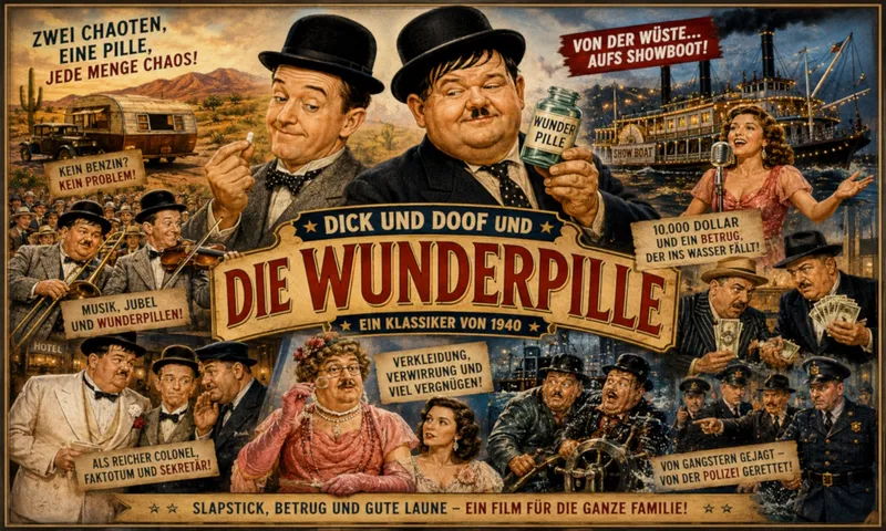 Dick und Doof – Die Wunderpille (Originaltitel: Jitterbugs)