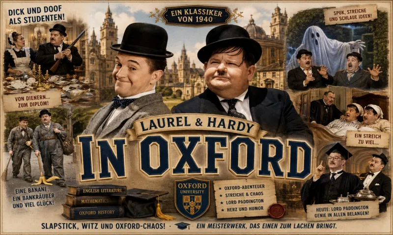 Laurel und Hardy – In Oxford (1940): Lachen garantiert