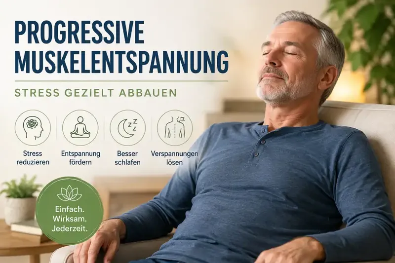 Progressive Muskelentspannung: Stress gezielt abbauen