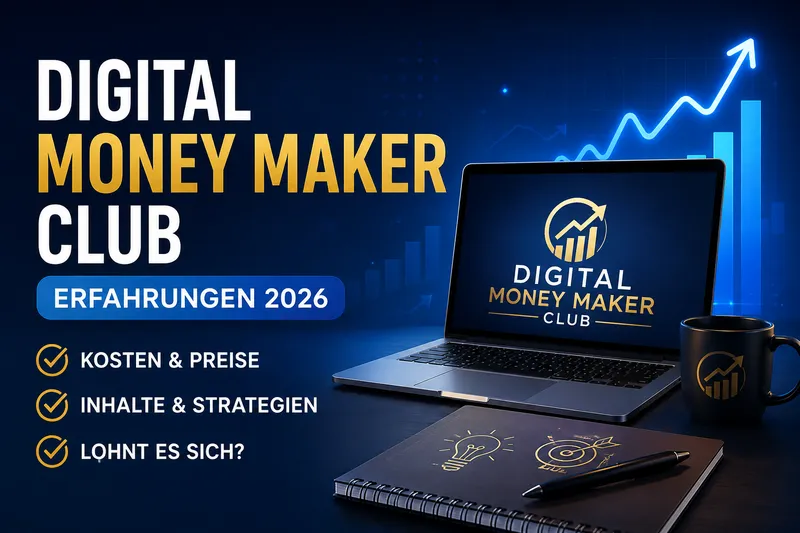Digital Money Maker Club Erfahrungen: Kosten, Inhalte und Bewertung