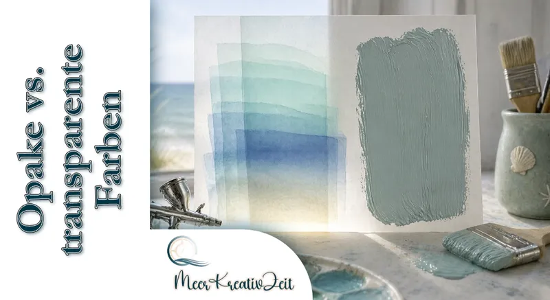 Opak oder transparent? So arbeitest du mit Farben richtig – in der Malerei und mit dem Airbrush
