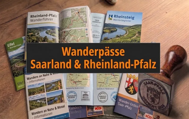 Stempeln in Rheinland-Pfalz & dem Saarland – Alle Wanderpässe und wo du sie findest