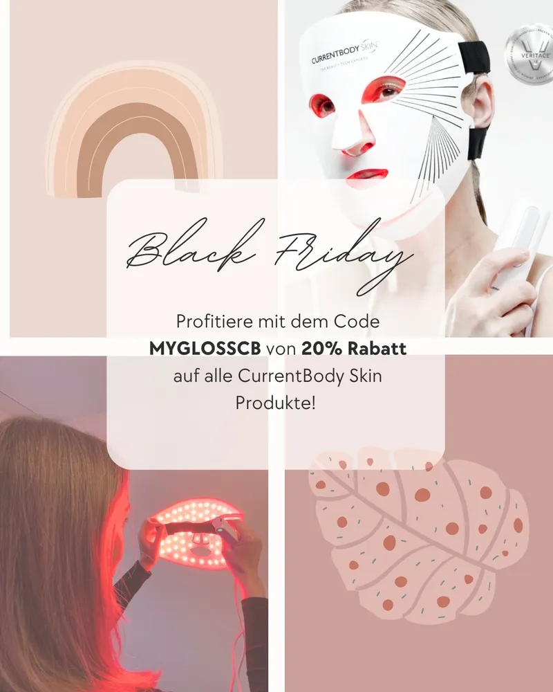 CurrentBody Black Friday Deal: 20 % Rabatt auf die LED-Maske
