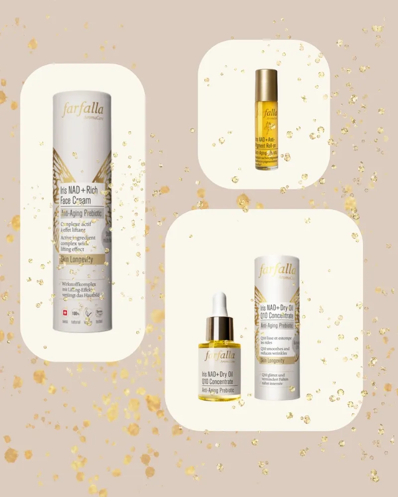 farfalla Skin Longevity: Entdecke die neue Linie Iris NAD+ und ihre natürliche Anti-Aging-Power