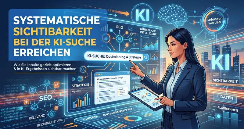 Systematische Sichtbarkeit bei der KI-Suche erreichen