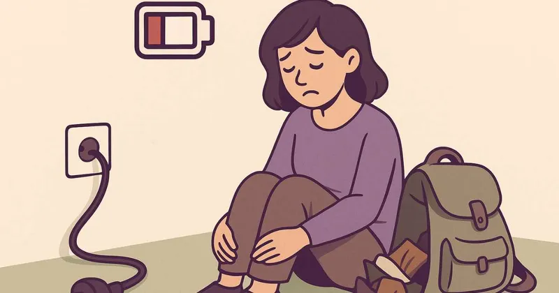 Wenn der Stecker gezogen wird — Selbstfürsorge in Zeiten der Trauer