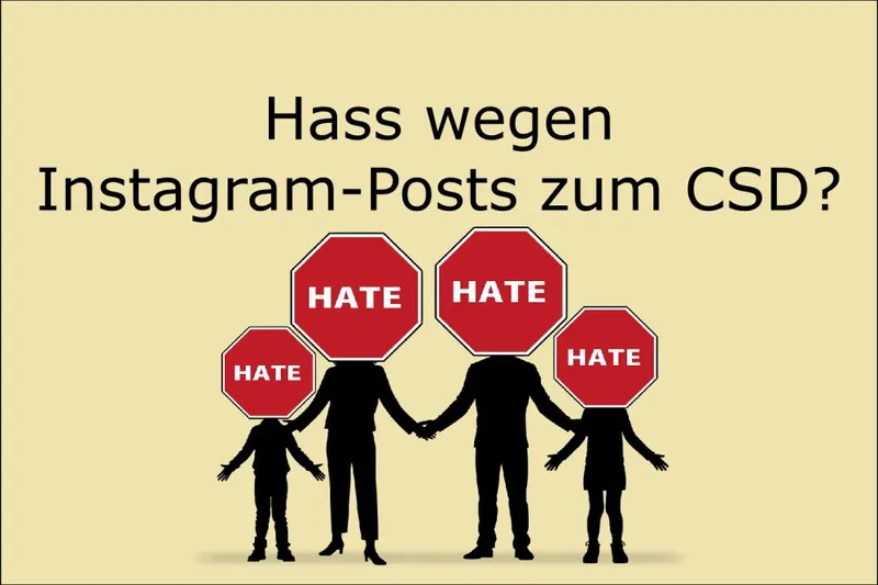 Hass wegen Instagram-Posts zum CSD?
