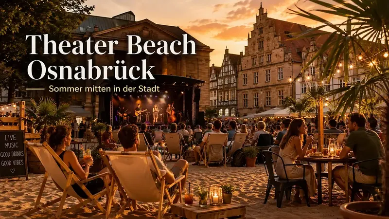 Theater Beach Osnabrück 2026: Sommer mitten in der Stadt
