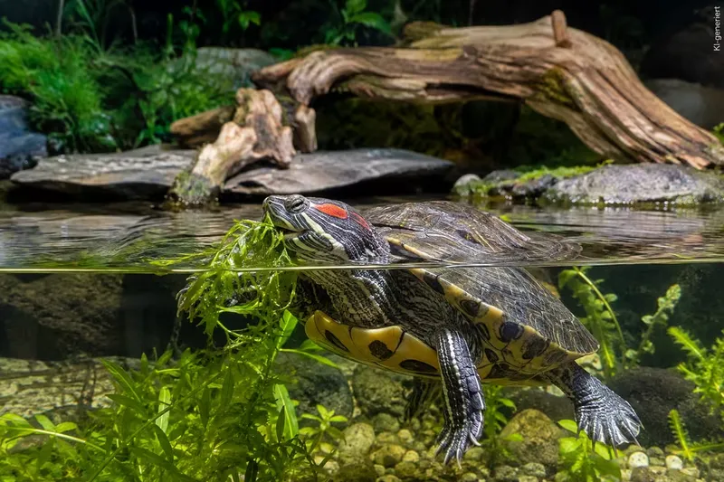 Rotwangen-Schmuckschildkröten Futter: Was dürfen sie fressen?
