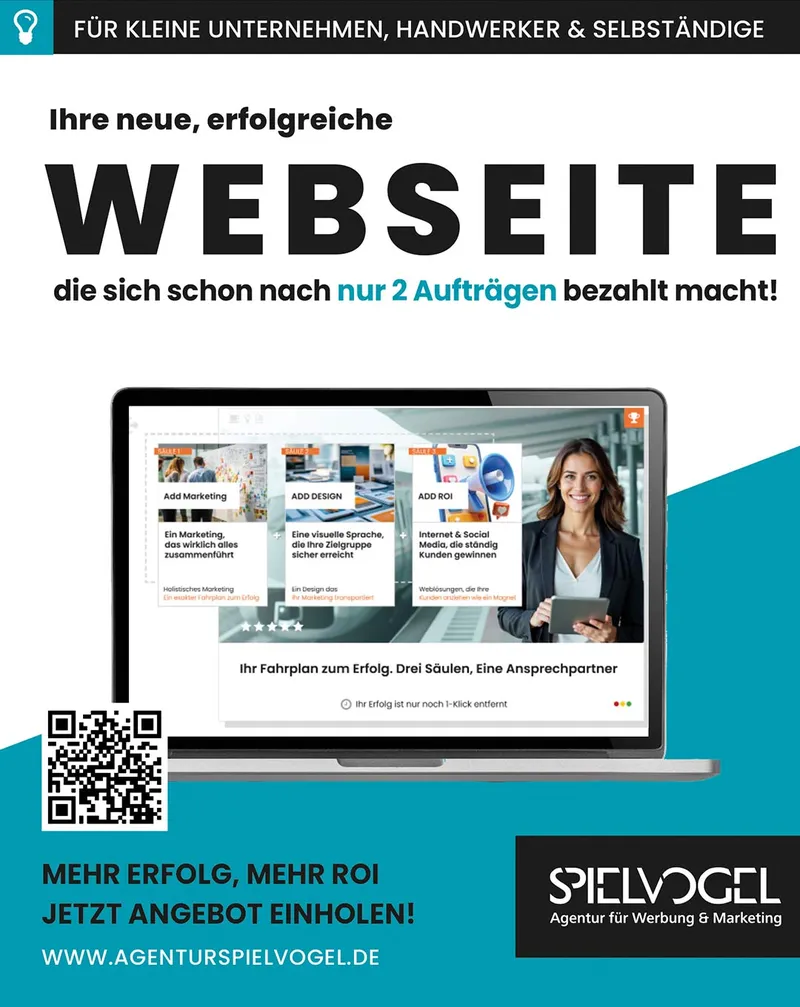 Maßgeschneidertes Webdesign für Ihren Erfolg | Werbeagentur Spielvogel