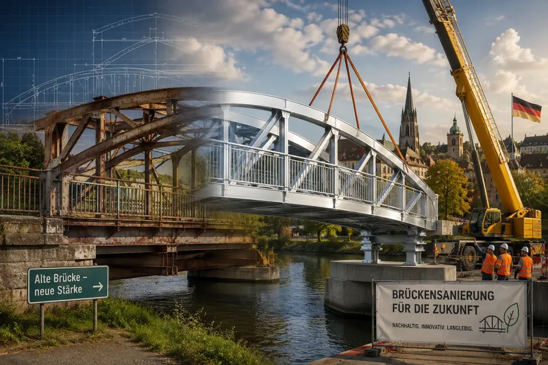 Brückensanierung statt Neubau – moderne Lösungen mit Aluminium