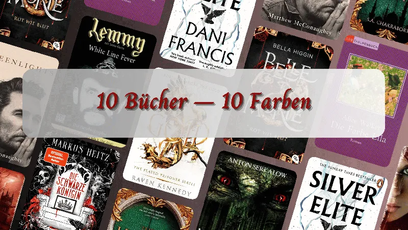 10 Bücher – 10 Farben | Top Ten Thursday №177