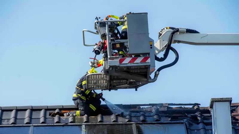 AFK Frankenmarkt: Dachstuhlbrand bei landwirtschaftlichem Objekt