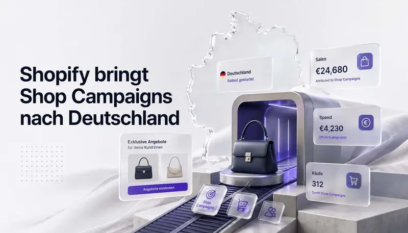 Shopify bringt Shop Campaigns nach Deutschland