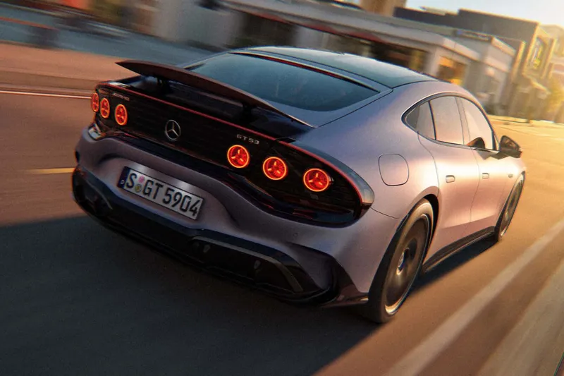 Mercedes AMG GT 53: Mehr als 500 PS, mehr als 800 Km Reichweite