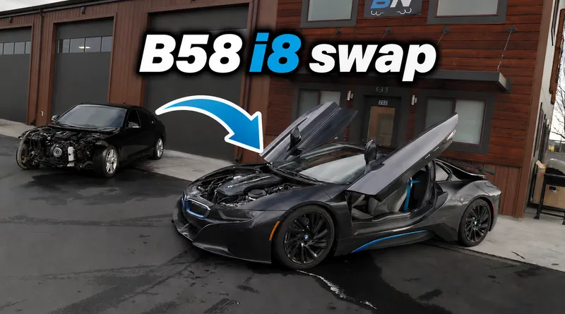 Engine-Swap: BMW i8 bekommt Turbo-Reihensechser