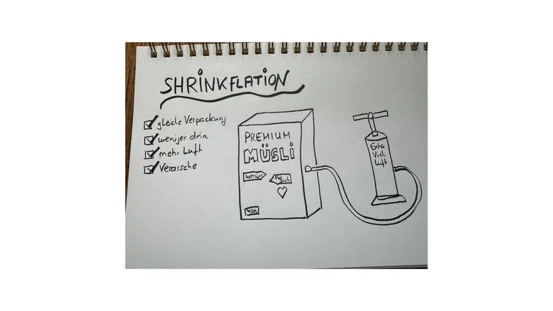 Shrinkflation – oder wie uns Verpackungen gaslighten