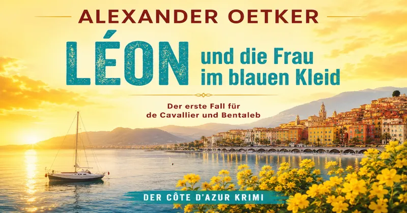 Léon und die Frau im blauen Kleid – Krimi zwischen Côte d’Azur, Luxus und einem etwas dünnen Mordfall