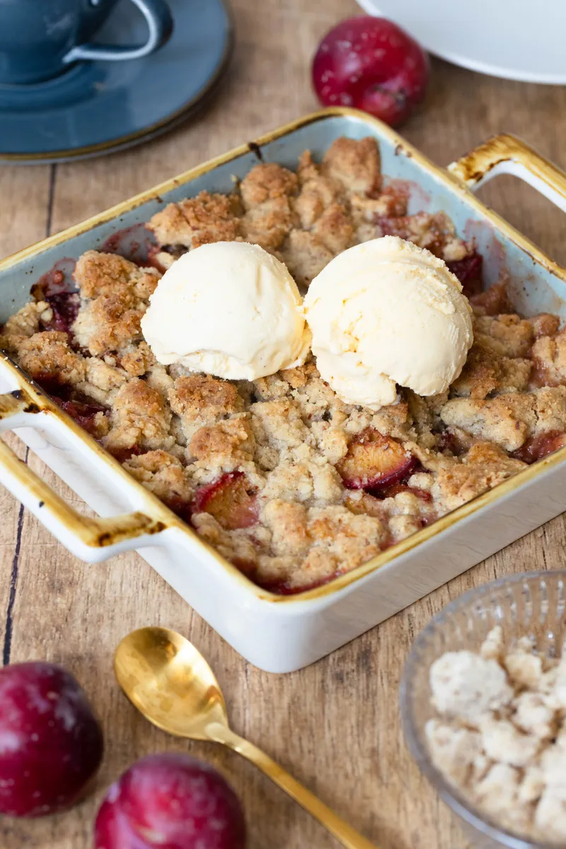 Pflaumencrumble