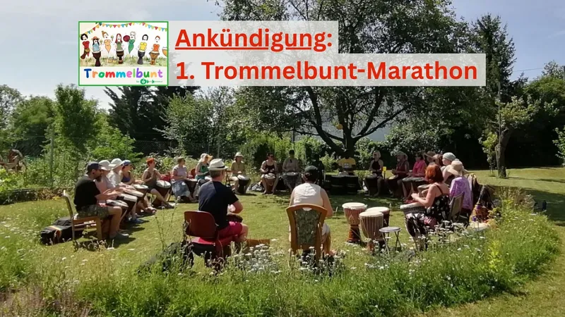 Einladung zum 1. Trommelbunt-Marathon
