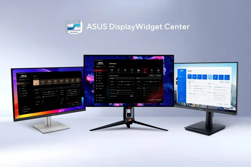 Asus DisplayWidget Center: Update bringt Monitor-Steuerung per KI-Agent
