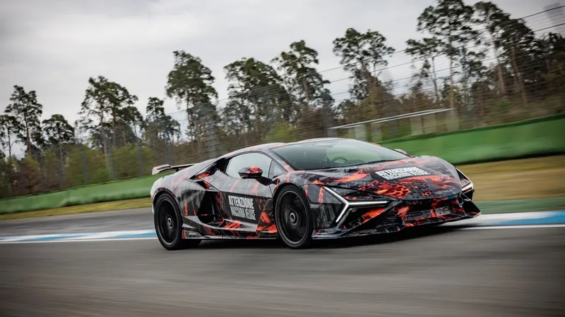 Lamborghini Revuelto SV knackt den Hockenheimring-Rekord!