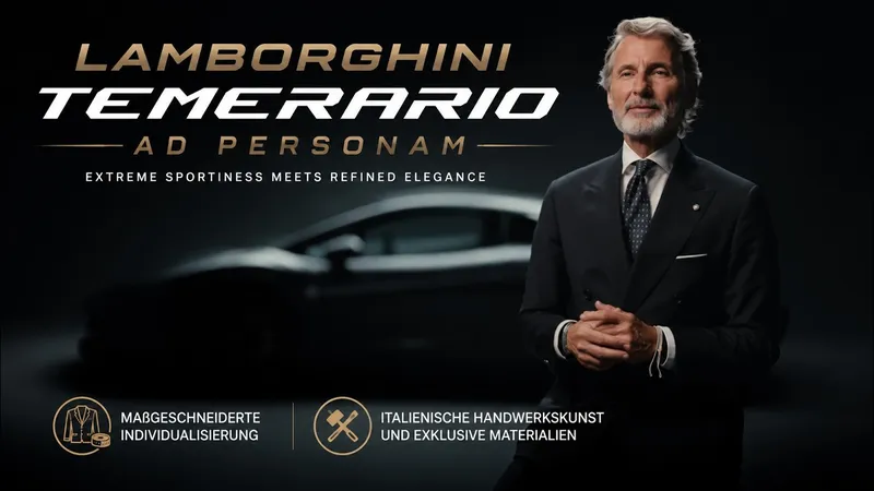 Lamborghini Temerario Ad Personam: Individualität trifft Sportlichkeit!