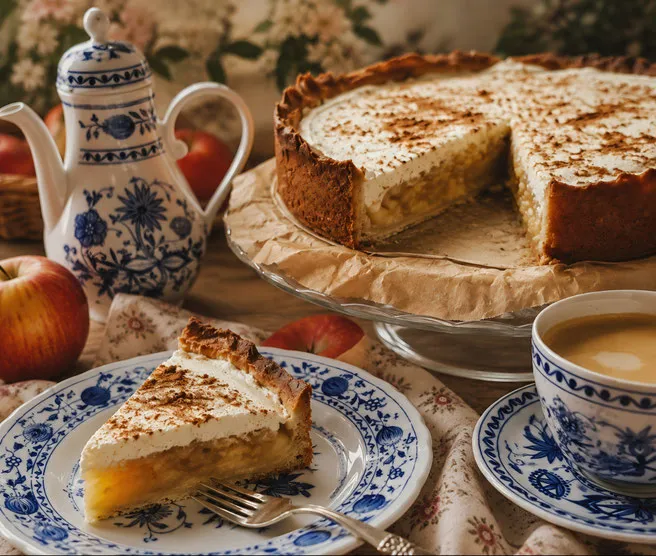 Gedeckter Apfelkuchen mit Schmand – saftig, cremig & einfach selber backen