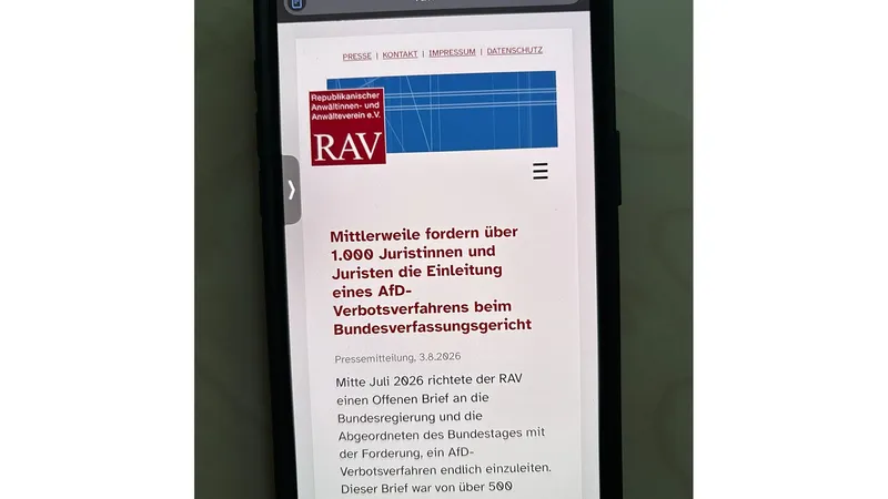 1000 Jurist*innen fordern AfD-Verbotsverfahren