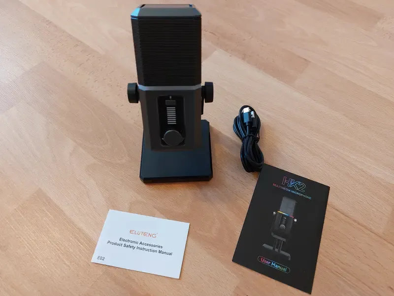 Review: ELUTENG USB Mikrofon für PC