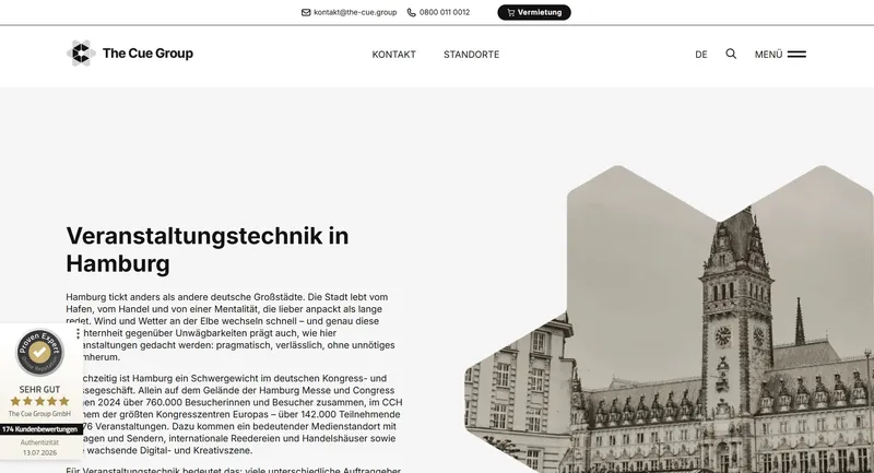 Wenn historische Räume auf moderne Veranstaltungstechnik treffen